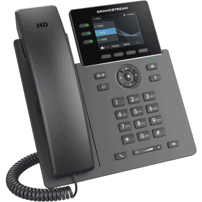 adicional_1S400-190 Teléfono IP Grado Operador / 3 Líneas / 12 Botones Virtuales Multiuso / Pantalla LCD 2.8 Pulgadas / Puertos Gigabit con PoE / Audio HD / Compatible con GDMS GRP2611G 5