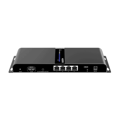 adicional_1S400-72 Kit Divisor y Extensor HDMI (Extender Splitter) | Divide 1 Fuente HDMI a 4 Pantallas | Extiende la señal HDMI hasta 120 m | Resolución 4Kx2K @ 60 Hz | Cat 6/6a | Uso 24/7 | Longitud del cable autoajustable TT3144KHDBITT 6