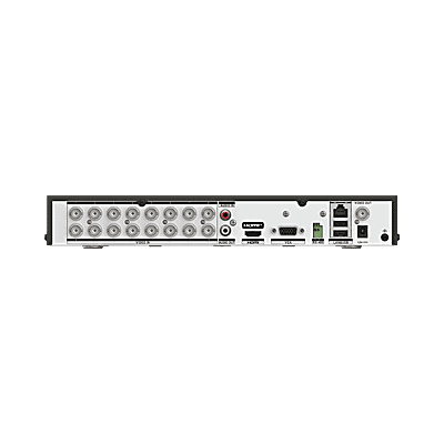 adicional_2S400-119 DVR 16 Canales TURBOHD + 16 Canales IP / 8 Megapixel (4K) / Audio Bidireccional/ ACUSENSE / 2 Bahías de Disco Duro / Salida de Video en 4K / H.265+ EX-8016TURBO-L 3