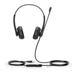 Diadema Alámbrica UH34 Dual de Yealink USB Compatible con Teléfonos IP y Computadoras. frontal_0S400-140