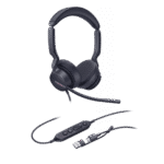Diadema Alámbrica Yealink UH46 Dual USB-C/A Certificada con Microsoft Teams frontal_0S400-149