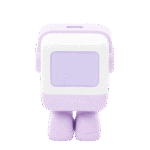 Cargador Mini GaNRobot 30W serie UNO | 1 USB-C de Carga Rápida | Tecnología GaN II | Multiprotocolo PD/QC/SCP/FCA | Carga Inteligente | Pantalla LED | Zapato Magnético Extraíble | Thermal Guard | Color Lila. frontal_0S400-36
