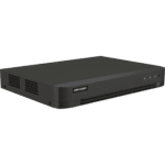 DVR 16 Canales TURBOHD + 16 Canales IP / 8 Megapixel (4K) / Audio Bidireccional / ACUSENSE / Audio Bidireccional / 1 Bahía de Disco Duro / Salida de Video en Full HD / H.265+ frontal_0S400-375