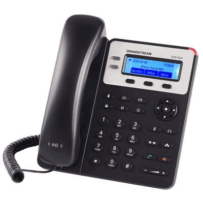 lateral_derecha_0S400-215 Teléfono IP SMB de 2 Líneas con 3 teclas de función programables y conferencia de 3 vías. PoE GXP-1625 4