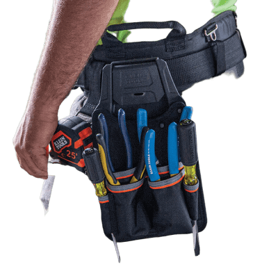 lateral_derecha_0S400-224 Cinturón para herramientas Tradesman Pro™ / Mediano se adapta a contornos de cintura de 31" a 34". 55918 4