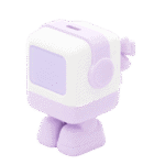 Cargador Mini GaNRobot 30W serie UNO | 1 USB-C de Carga Rápida | Tecnología GaN II | Multiprotocolo PD/QC/SCP/FCA | Carga Inteligente | Pantalla LED | Zapato Magnético Extraíble | Thermal Guard | Color Lila. lateral_izquierda_0S400-25