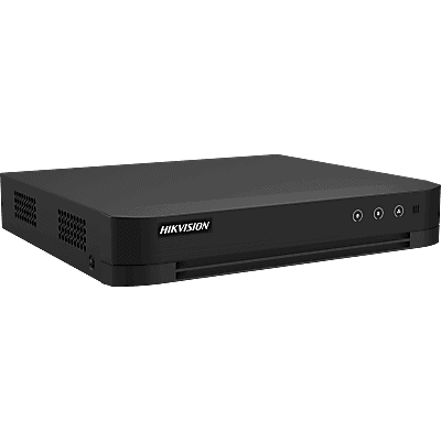 lateral_izquierda_0S400-289 DVR 8 Canales TURBOHD + 4 Canales IP / 5 Megapixel Lite - 3K Lite / Audio Bidireccional /ACUSENSE (Evista falsas alarmas) / 1 Bahía de Disco Duro / Salida de Video en Full HD IDS-7208HQHI-M1/T 3