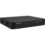 DVR 4 Canales TURBOHD + 4 Canales IP / 8 Megapixel (4K) / Audio Bidireccional / ACUSENSE / 1 Bahía de Disco Duro / Salida de Video en Full HD / H.265+ lateral_izquierda_0S400-290