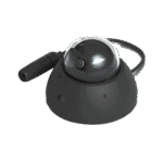 Cámara UniFi Protect G5 AI Dome Negro, Para Interior o Exterior, 4K (8MPX), Ángulo 109.9°. Visión Nocturna IR Hasta 40m, Detecciones Inteligentes de Rostros y Placas, Audio Bidireccional, Protección IP66, Anti-Vandalismo lateral_izquierda_0S400-360