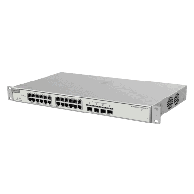 Switch PoE Omada Para Exterior / 1 Puerto PoE++ IN 802.3 af/at/bt / 4 Puertos PoE+ OUT Gigabit / Adminstración Centralizada Omada