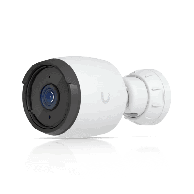Cámara UniFi Protect G6 Bullet Color Blanco, PoE, 1.8" 4K, AI Multi-TOPS, Visión Nocturna IR 30m, Protección IP66, Reconocimiento Facial y Placa, Montaje en Pared, Techo, Poste