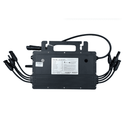 Microinversor 2 Kw, WIFI,  220 Vca, para Interconexión a Red Eléctrica, IP67, Conexión para Cable Troncal, soporta oversizing a 4 Módulos de Hasta 670 W