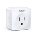 Mini tomacorriente inteligente Wi-Fi, 100 - 120V~, 50/60Hz, 15.0A, compatible con Amazon Alexa y Google Assistant, color blanco. portada_0S400-1154