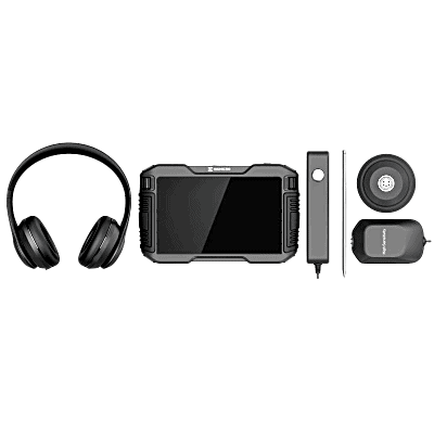 AD21P- Cámara de Imagen Acústica Portátil / DETECTAR FUGA DE AGUA / Pantalla táctil de 7" / IP66 PANTALLA IP54 SENSOR PORTATIL