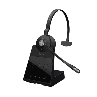 Engage 65 SE Mono con conexión DECT y USB, ideal para entornos con necesidad de seguridad o de mucha densidad (9653-553-125)