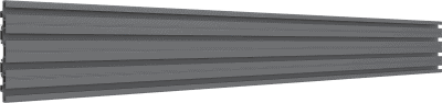 RIEL DE MONTAJE PARA SOPORTE DE VIDEOWALL LED DE 125CM  FABRICADO EN ALUMINIO