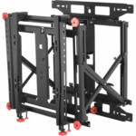 Soporte Muro para video wall LCD / Liberación Rápida / Para Pantallas 46"-60" / Ajuste Micro Sin Herramientas XYZ 1.5" / VESA 600x400 mm / Carga Máxima 56Kg / Gestión Integrada de Cables portada_0S400-432