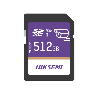 Memoria SD Clase 10 de 512GB / Especializada Para Videovigilancia