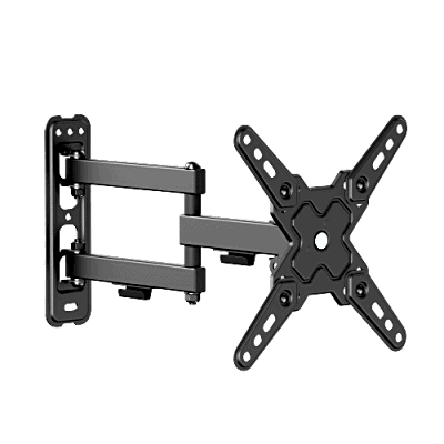 Soporte de Pared Articulado para Pantallas o Monitores | Compatibilidad VESA 75x75 - 200x200 / Hasta 43 Pulgadas | Capacidad Máxima de Carga 20 kg | Fabricado en Acero
