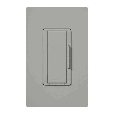 Atenuador (dimmer) Auxiliar de pared, compañero de atenuadores multilocación color negro