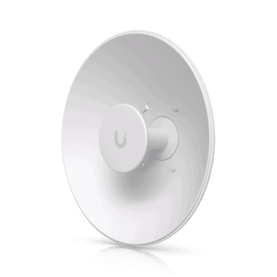 UISP Dish Mini – Antena Direccional Tipo Plato de 26 dBi de Ganancia, Banda de Frecuencia de 5150 a 6875 MHz