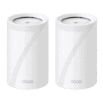 KIT 2 Routers Inalámbrico MESH Interior para Hogar / Triple Banda Wi-Fi 7 BE9300 Mbps / 2 Puerto 2.5 Gigabit WAN/LAN / 4 Antenas Internas / Operación Multi-Link MLO / Administración Mediante la App Deco (iOS, Android) / HomeShield portada_0S400-591