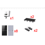 Kit Solar Interconexion 5kW 220Vca / Inversor AFORE / 8 Paneles de 640W / Montaje Incluido portada_0S400-64