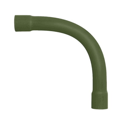 Codo para Tubería Conduit PVC Ligero de 2" (51 mm).