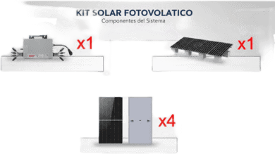 Kit Solar Interconexión  / 2.2 kW  220Vca / Microinversores NEP / Montaje Incluido