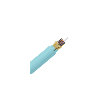 Cable de Fibra Óptica de 48 Hilos, Multimodo OM3 50/125 Optimizada, Interior, Tight Buffer 900um, No Conductiva (Dieléctrica), OFNR (Riser), Precio Por Metro