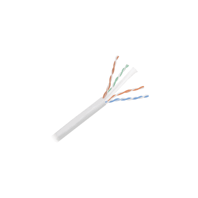 Bobina de Cable UTP 305 Metros (1000 Pies) de Cobre, NetKey, Reelex, Gris, Categoría 6 (24 AWG), 1000Mbps, PVC (CM), de 4 Pares