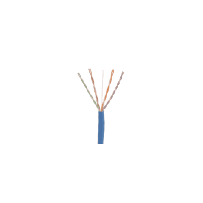 Bobina de Cable UTP 305 Metros (1000 Pies) de Cobre, TX6000? PanNet, Azul, Categoría 6 (24 AWG), CMP (Plenum), de 4 Pares
