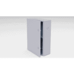 Gabinete para instalación de 2 Baterías , Fabricado en Lámina Galvanizada, Accesorios para poste (No incluidos) portada_0S400-80