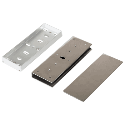 Montaje Para Puerta de Vidrio Tipo "U" / Para Chapas Magnéticas de 1200 Lbs / Secolarm