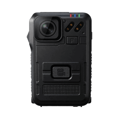 Body Camera para Seguridad, Video Full HD, Descarga de Vídeo automática con estación, Pantalla TFT con indicador de batería y memoria.