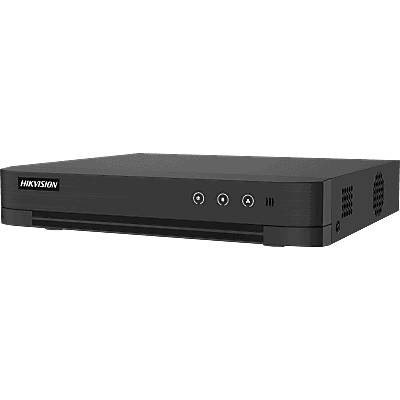 DVR 8 Canales TURBOHD + 4 Canales IP / 5 Megapixel Lite - 3K Lite / Audio Bidireccional /ACUSENSE (Evista falsas alarmas) / 1 Bahía de Disco Duro / Salida de Video en Full HD