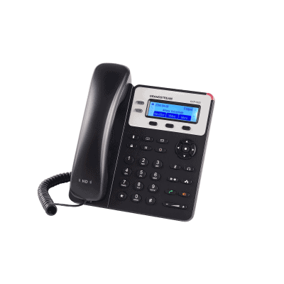 Teléfono IP SMB de 2 Líneas con 3 teclas de función programables y conferencia de 3 vías. PoE