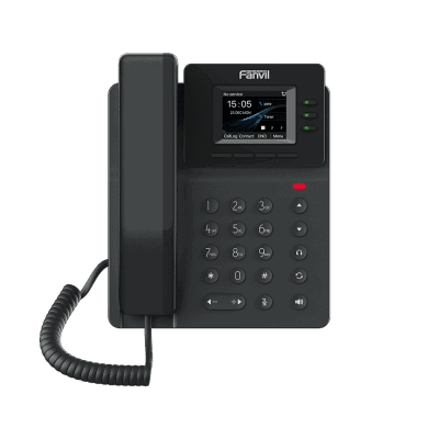TELEFONO IP WI-FI PANTALLA A COLO 2.4 , 4 LINEAS SIP, CONFERENCIA 6 VIAS