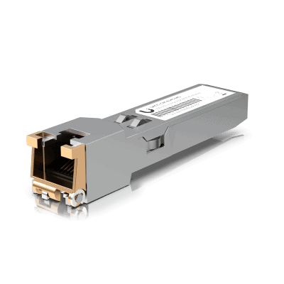 UFiber Tranceptor convertidor de SFP+ a RJ45, velocidades 10/5/2.5/1G