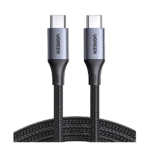 Cable USB-C a USB-C | 2 Metros | Potencia de Carga 240W | 48V/5A | PD3.1 /3.0 | 480 Mbps | Chip E-Market | Carcasa de Aluminio | Nylon Trenzado. 90440-AD-1-l