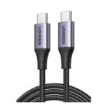 Cable USB-C a USB-C | 2 Metros | Potencia de Carga 240W | 48V/5A | PD3.1 /3.0 | 480 Mbps | Chip E-Market | Carcasa de Aluminio | Nylon Trenzado. 90440-l