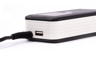 Adaptador de corriente Naceb Technology, Negro, Adaptador de corriente, Universal