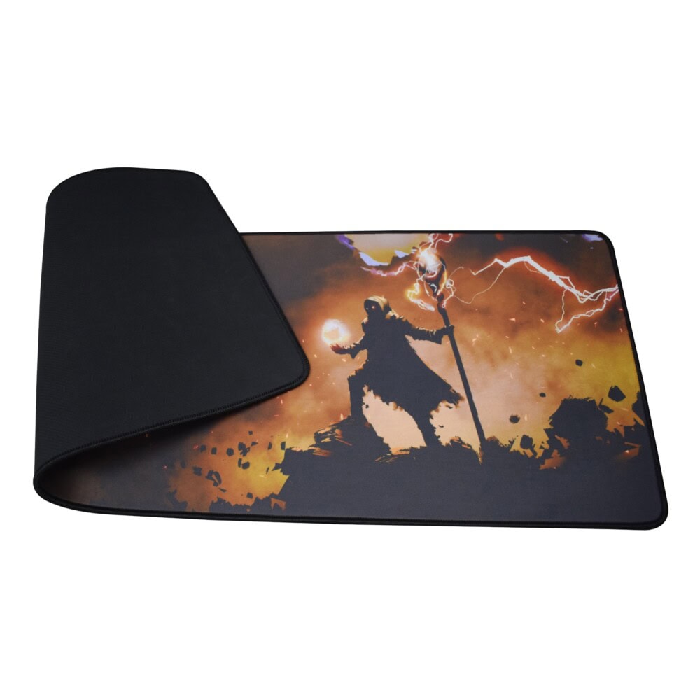 Mousepad Gaming Naceb The Wizard Naceb Technology NA-0957, Cuacho/microfibra/multispandex seda NA-0957 3