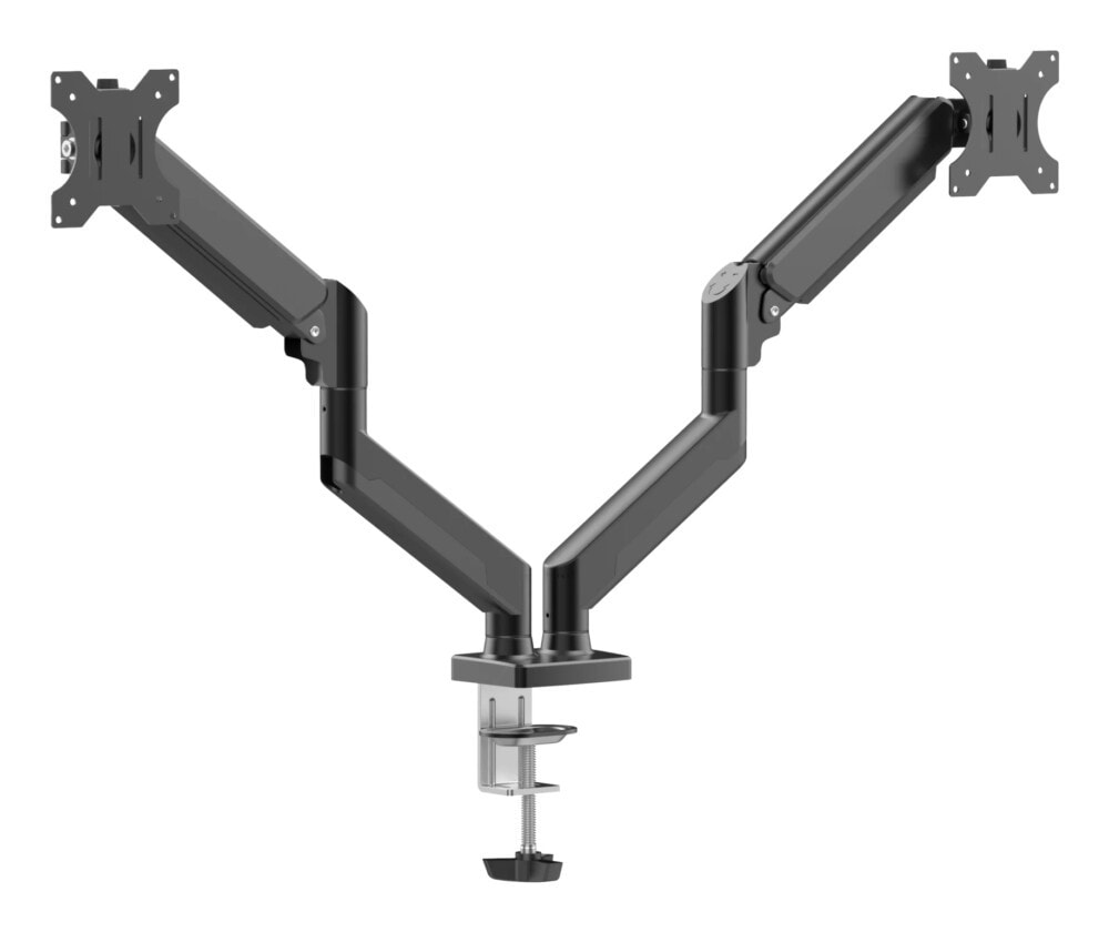 Brazo Articulador Para Dos Monitores Naceb (NA-0214), Brazo Articulador Para Dos Monitores Na-0214 Negro Dsa2102 NA-0214 5