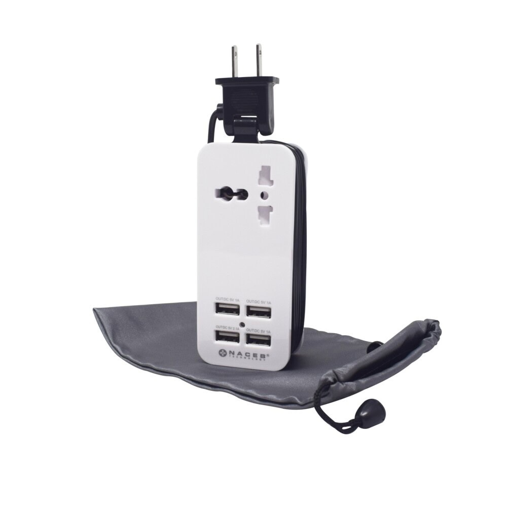 ACCNCB950_1_full Adaptador de Contacto Naceb Technology NA-0705, USB, Blanco 20