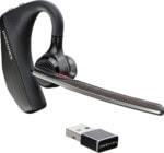 Poly Voyager 5200 UC, Bluetooth para moviles y computadoras, incluye estuche de carga y adaptador Bluetooth ACCPTS1810_1_full