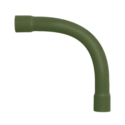 Codo para Tubería Conduit PVC Ligero de 3/4" (19 mm).