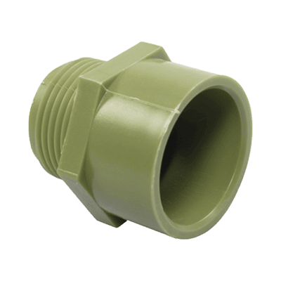 Conector para Tubería PVC Conduit Pesado de 1/2" (13 mm).