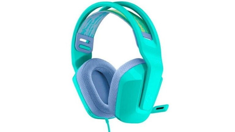 Diademas  LOGITECH G335 , Diadema, Menta