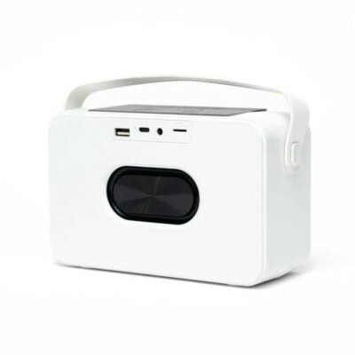 Bocina inalámbrica transparente con centro de Carga para Smartphone Loopstar | PERFECT CHOICE